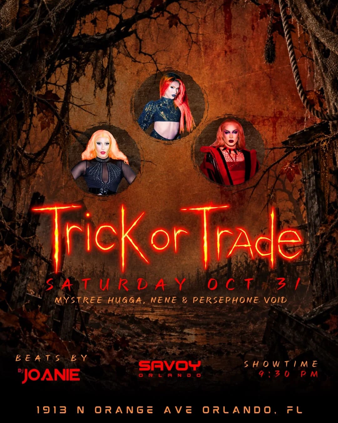 Trick or Trade Drag Show