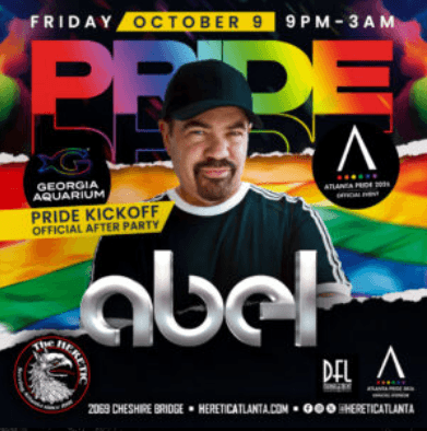 Heretic Pride FRIDAY Georgia Aquarium After Party DJ ABEL ALL NIGHT