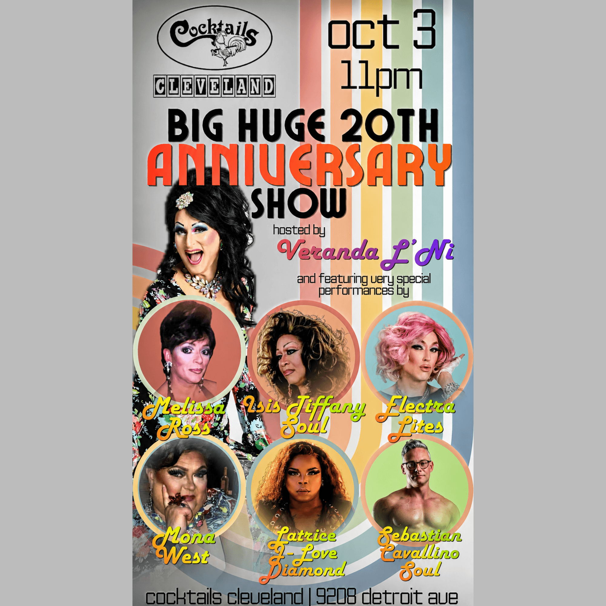 Cocktails Cleveland Big Huge 20th Anniversary Show