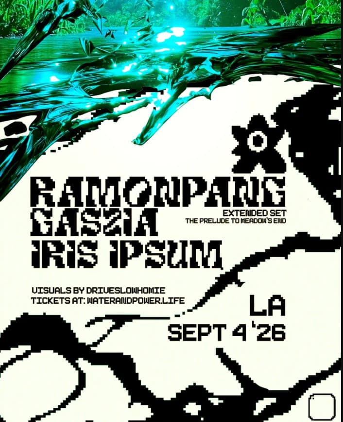 Tabula Rasa and Water & Power present: RamonPang