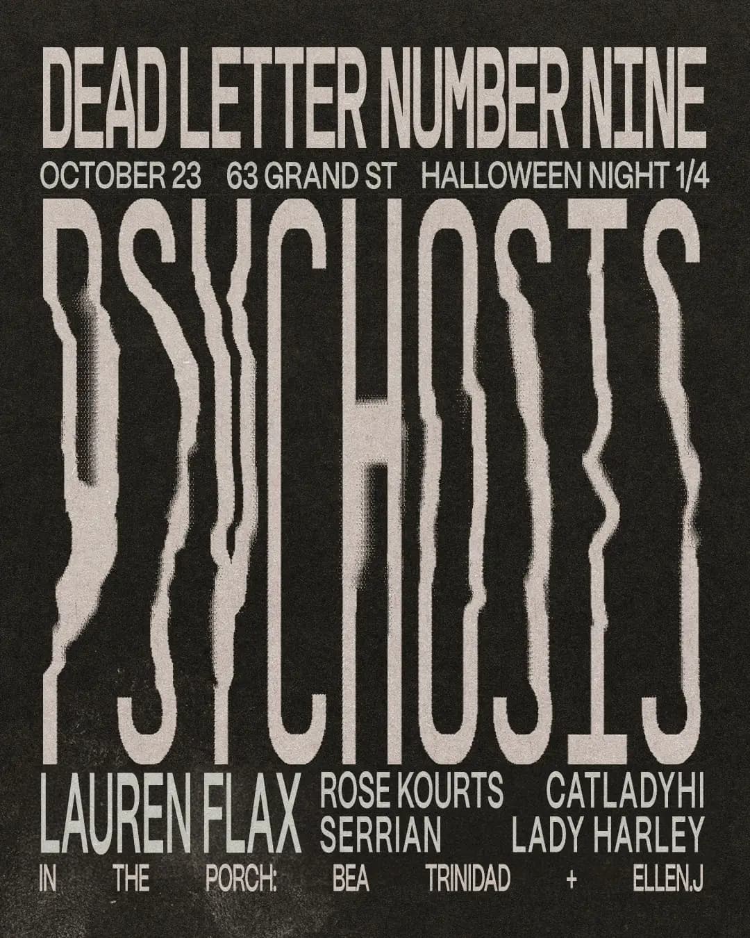 Dead Letter No. 9 Psychosis: Halloween Party Pt. 1of 4 - Lauren Flax, Rose Kourts, Serrian