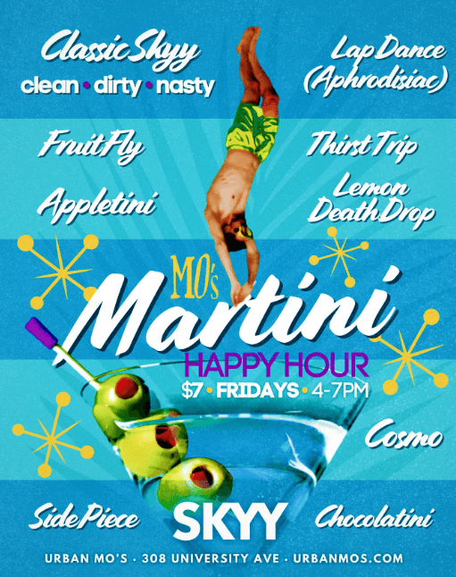 10.23 - Martini Happy Hour