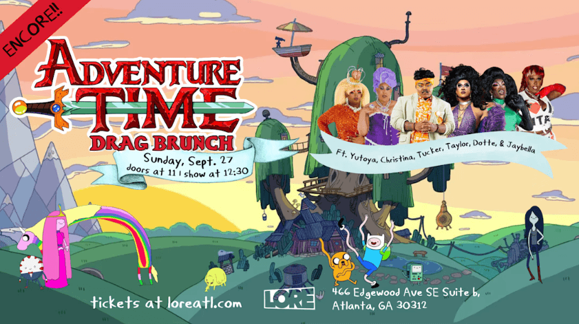 Adventure Time Drag Brunch