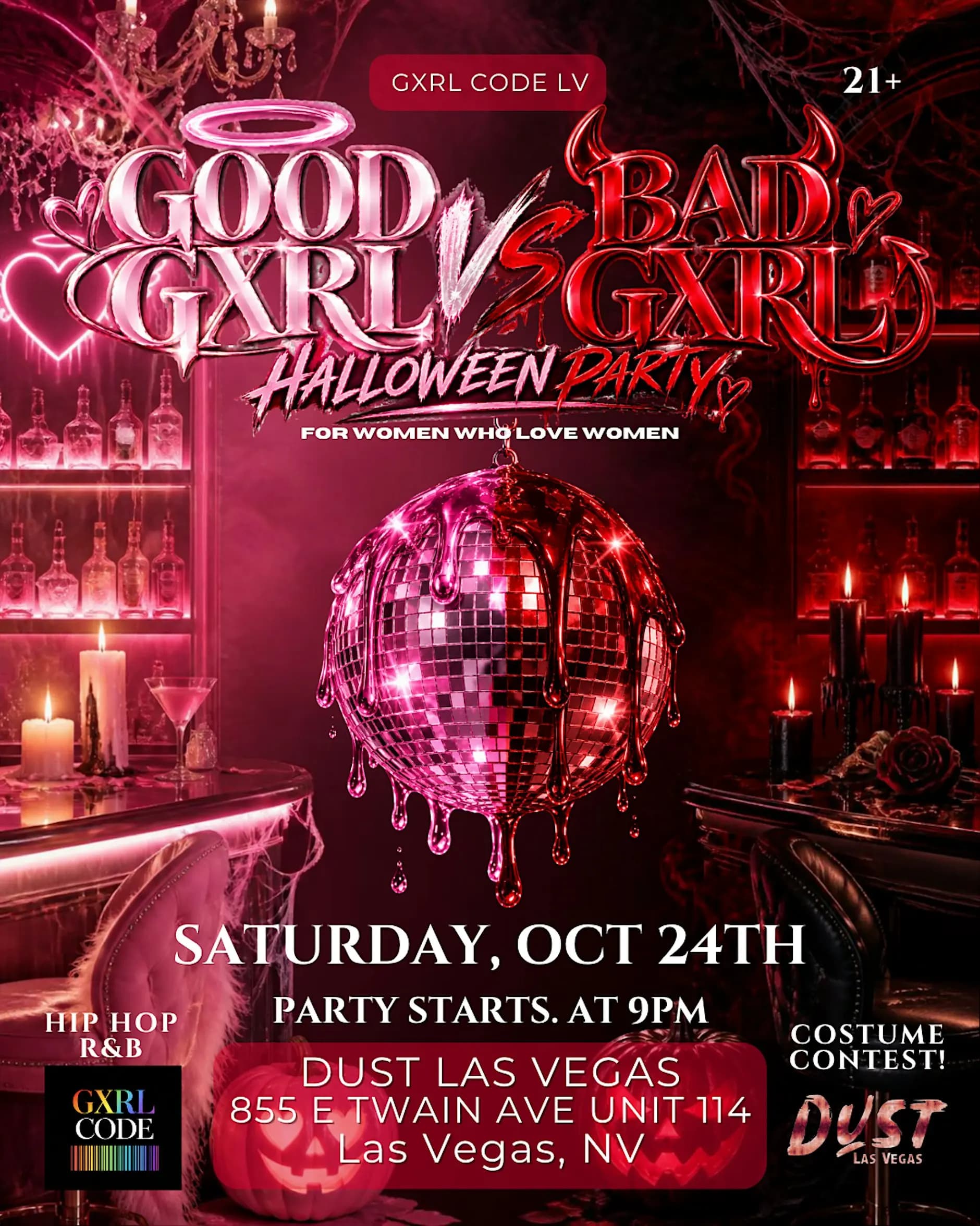 GOOD GXRL VS BAD GXRL HALLLOWEEN PARTY