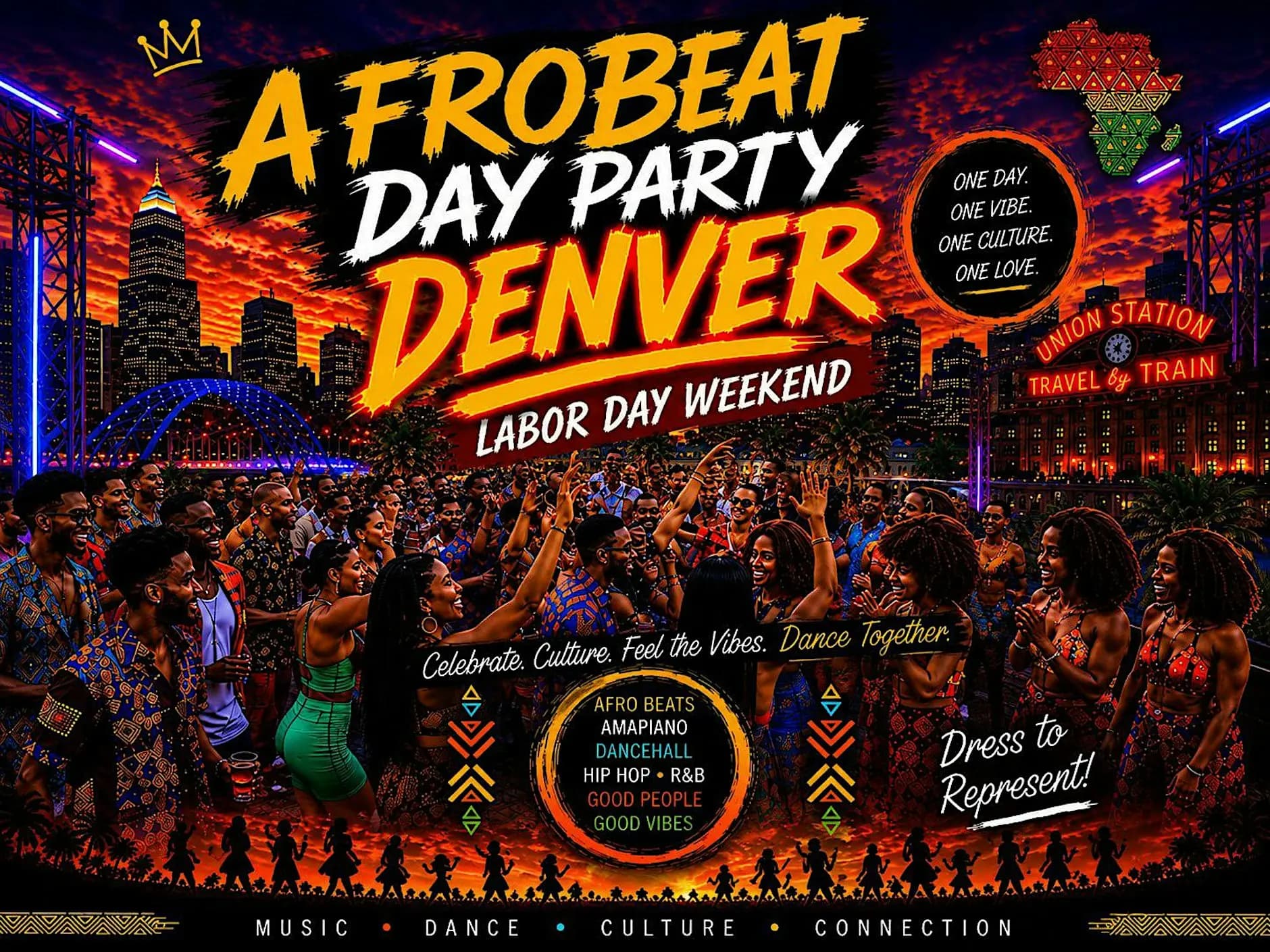 AFROBEAT DAY PARTY DENVER.