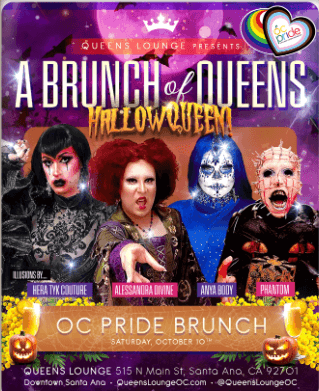 OC Pride Drag Brunch Oct 10 · 11:30 AM