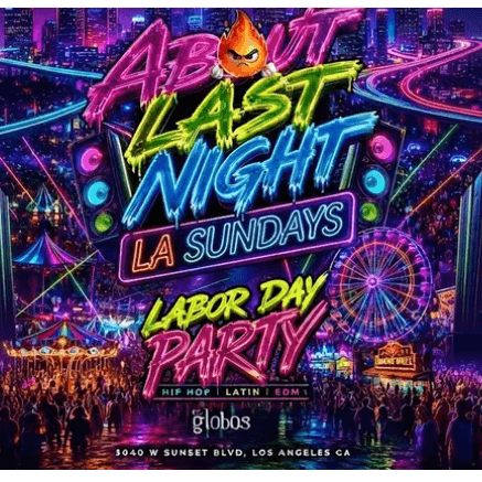 18+ SUNDAY ASIAN ABOUT LAST NIGHT SEPTEMBER 6TH HIP HOP| FREE WITH RSVP NOW