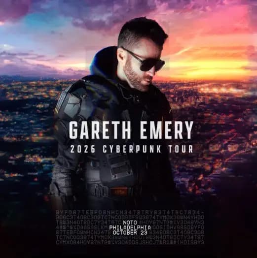 Gareth Emery: 2026 Cyberpunk Tour