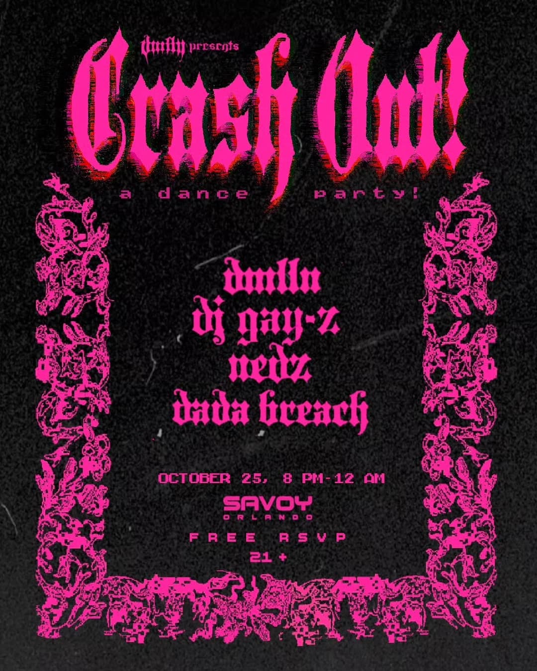 Crash Out! A Dance Party
