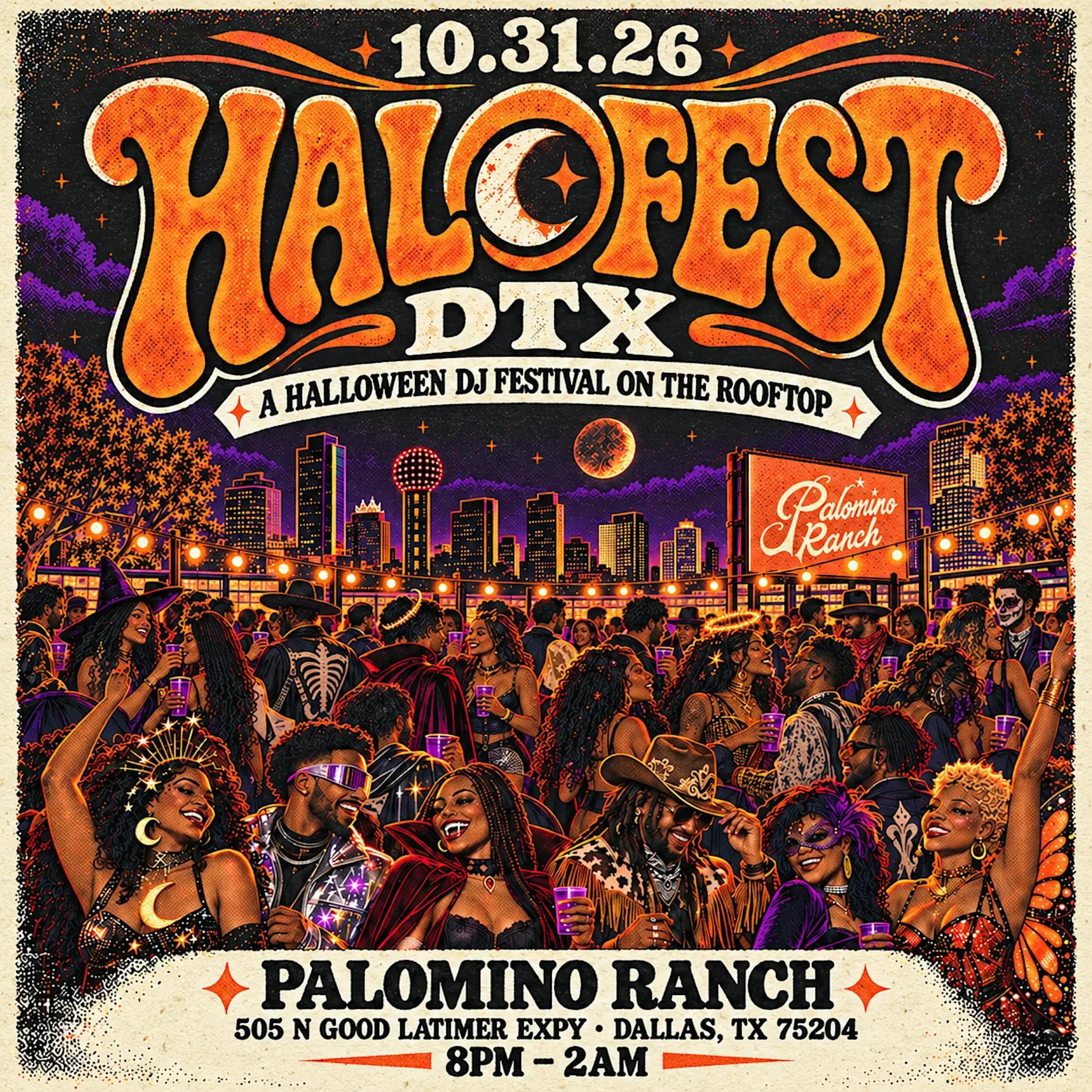 HALOFEST DTX ROOFTOP MINI-FEST