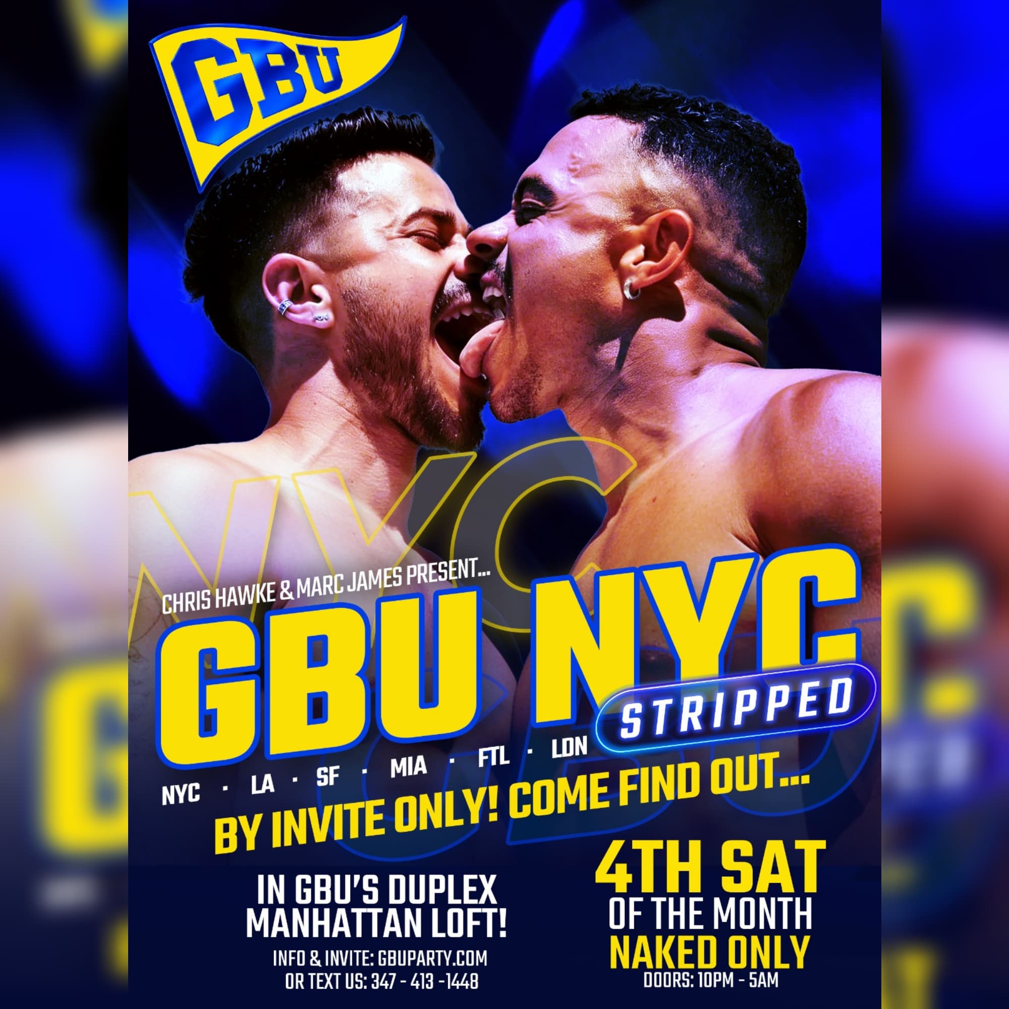 GBU NYC - STRIPPED