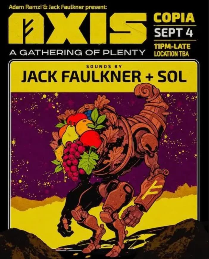 AXIS: Copia - with Jack Faulkner and Sol (Hot Dog Sundays)