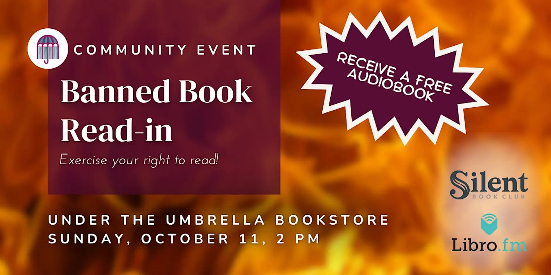 Banned Book Read-in by Libro.fm