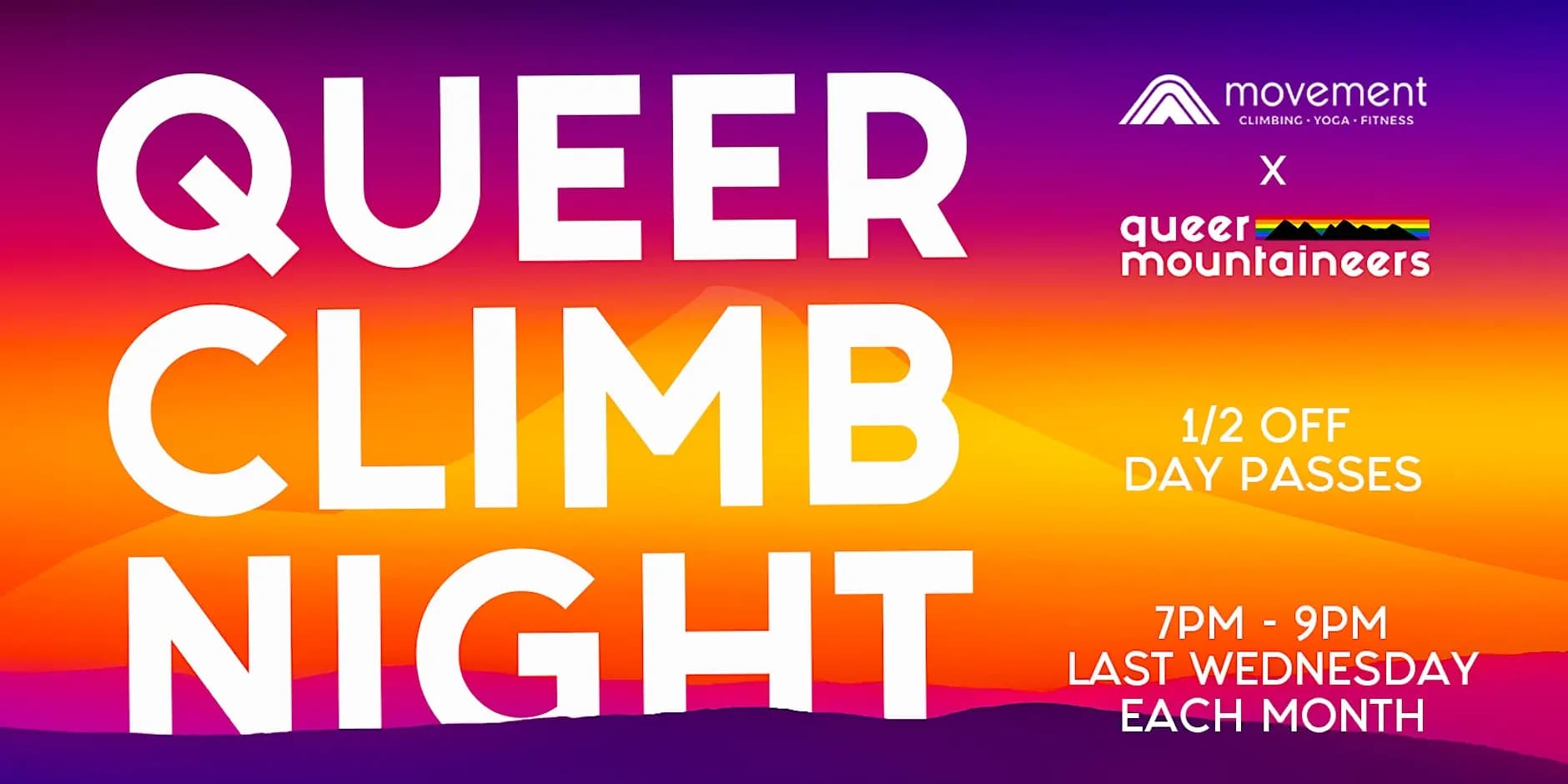 Queer Climb Night - Movement Portland - 12/30