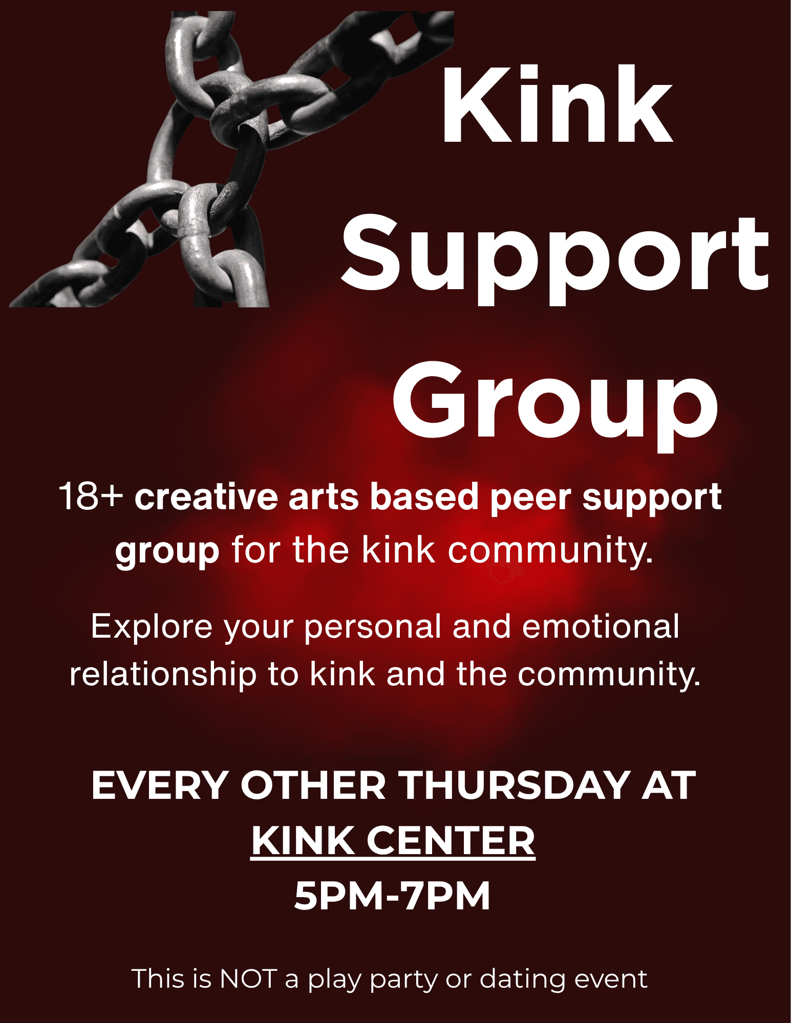 Recurring Kink Support Group