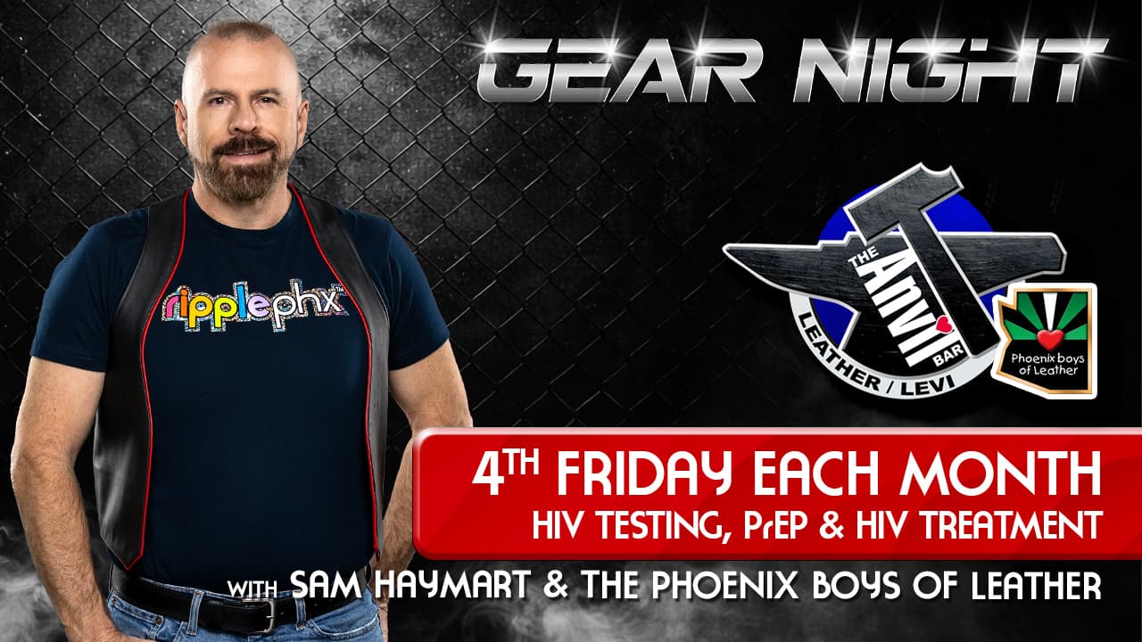 Gear Night with the Phoenix Boys of Leather and Ripple at Anvil.