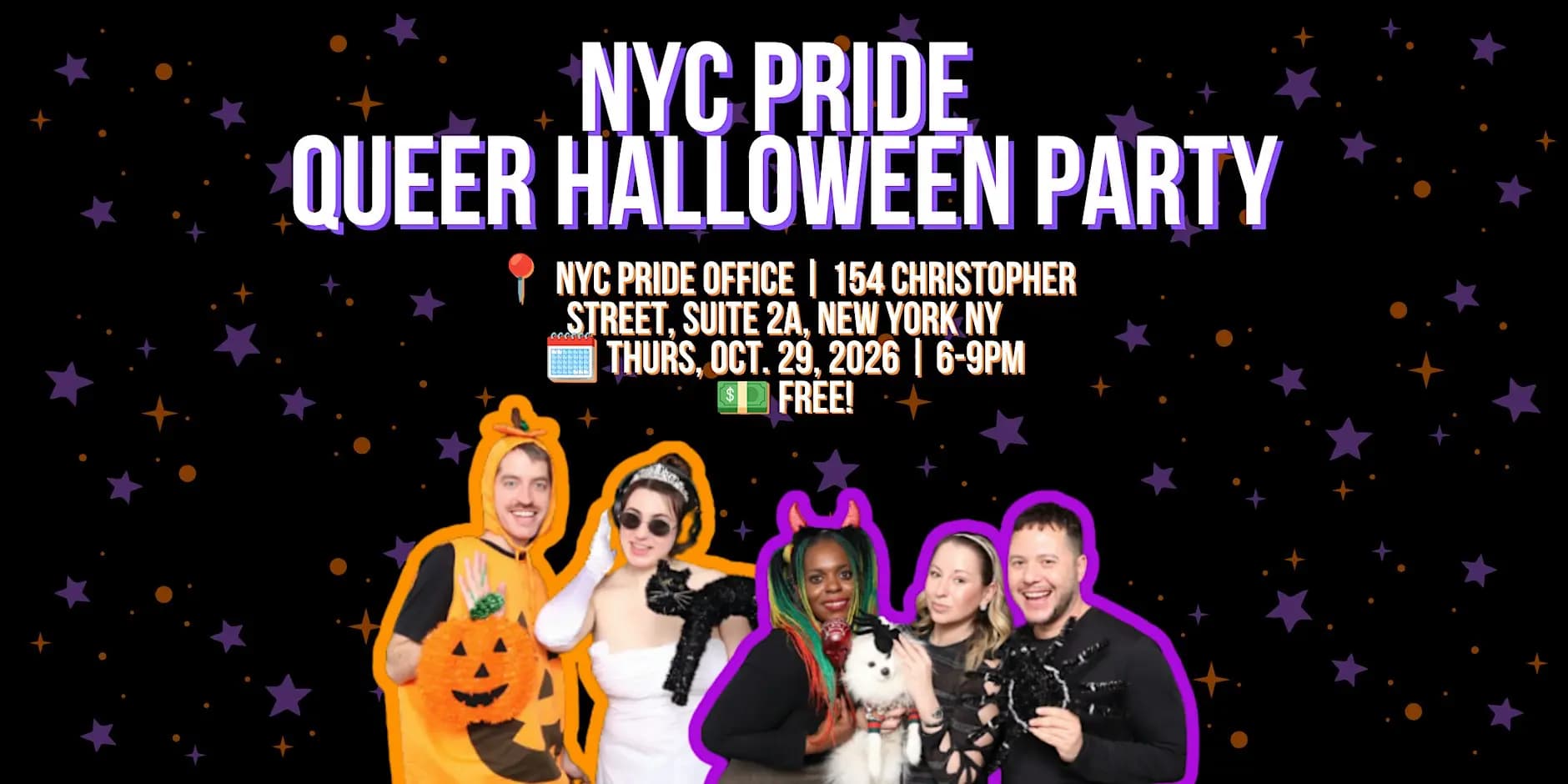 NYC Pride Open House & Queer Halloween Party