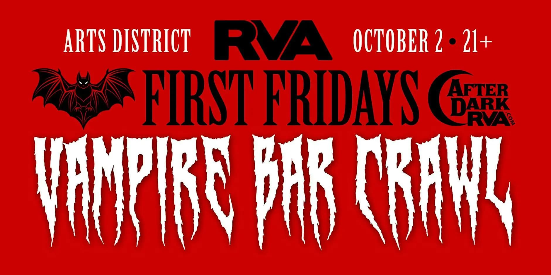 VAMPIRE BAR CRAWL (First Fridays - Richmond, VA)