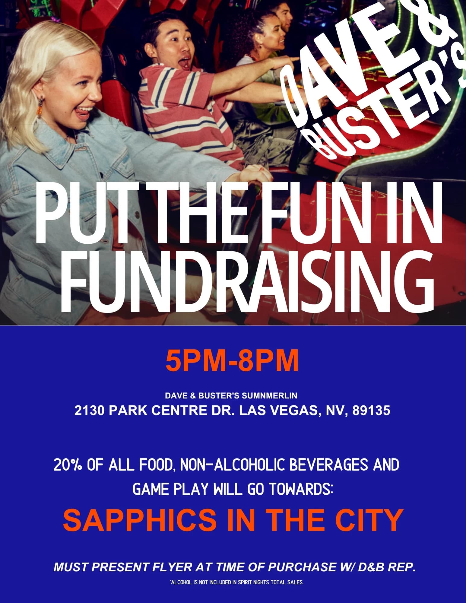 Sapphics Takeover Dave & Busters