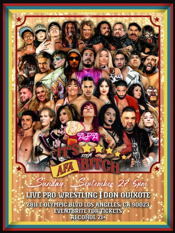 Alliance For All Wrestling Presents "It's AFA B!tch"