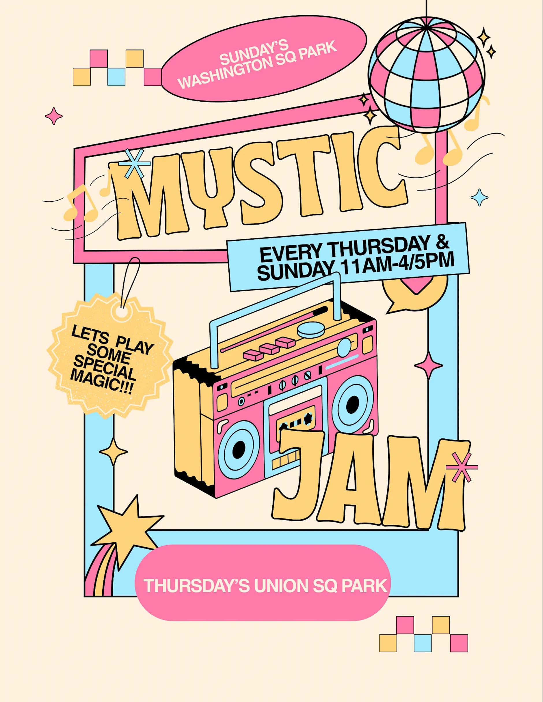 SUNDAY Mystic Jams - 09/27