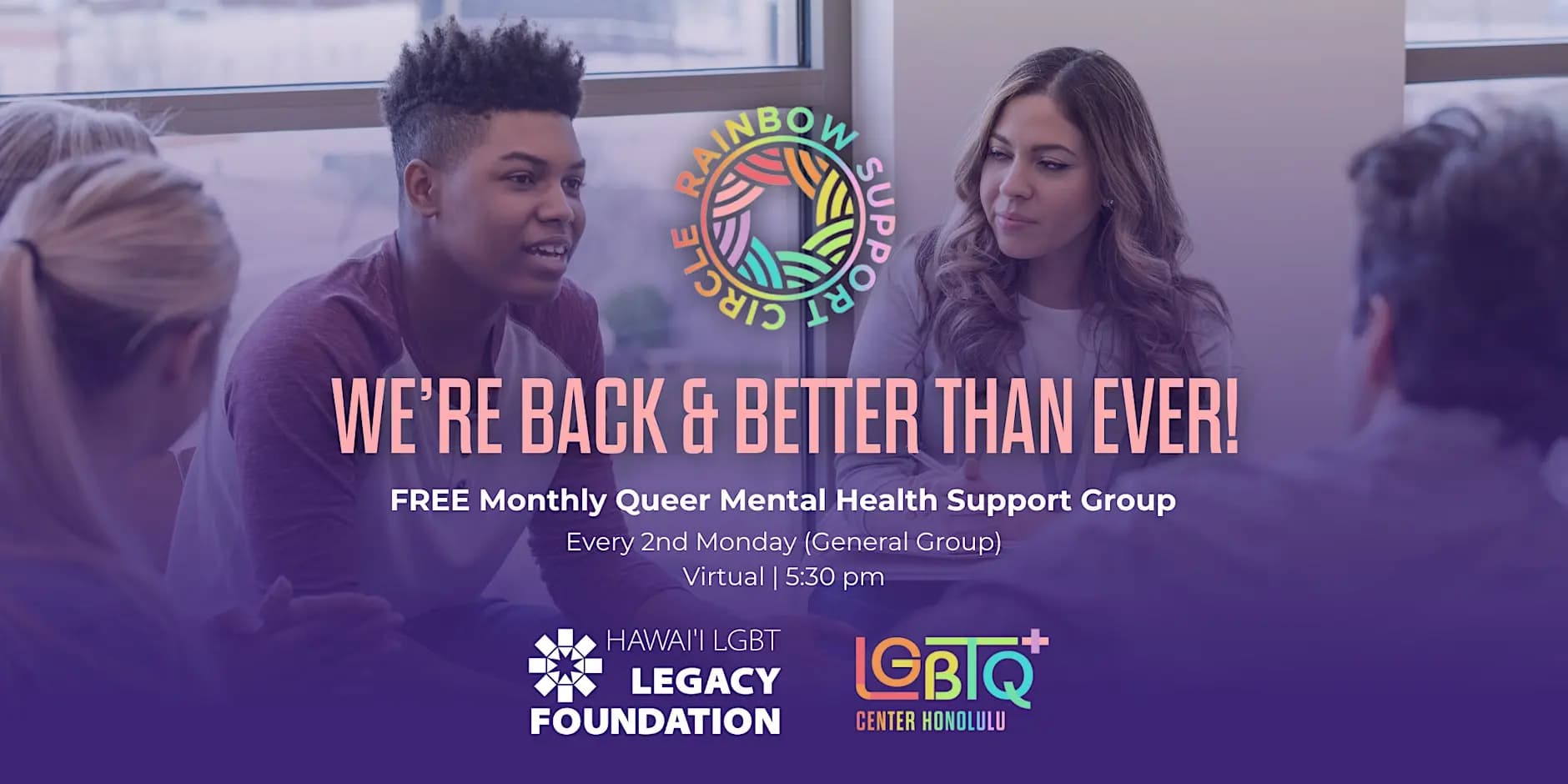 Rainbow Support Circle - 11/09