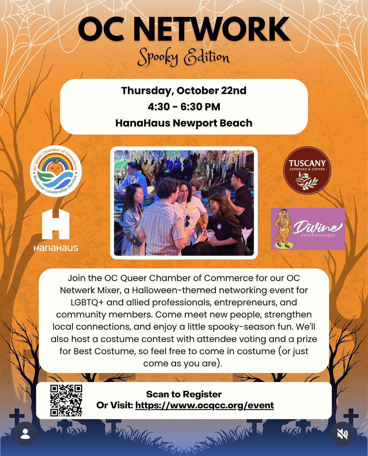 OC Netwerk Mixer: Spooky Edition