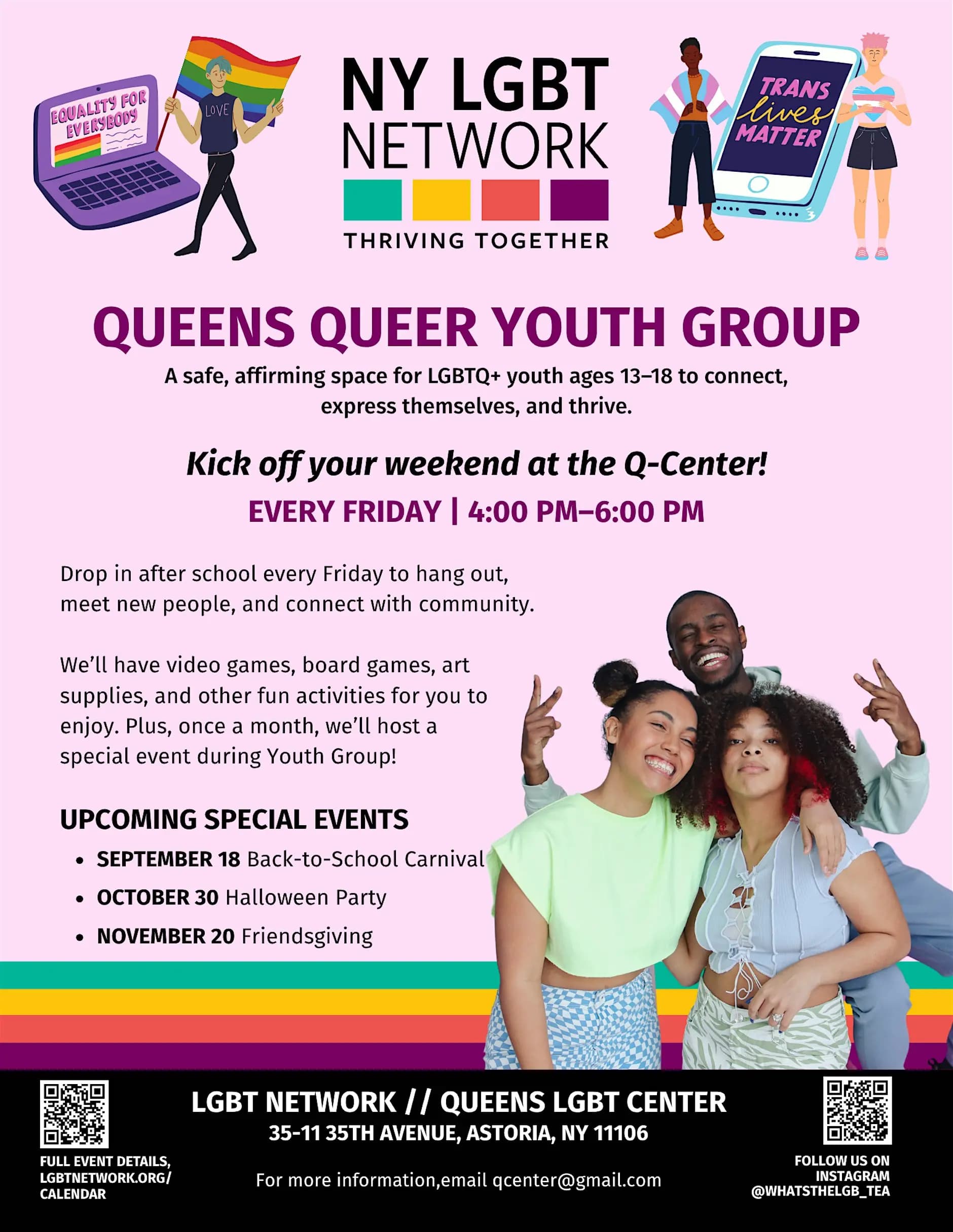 Queens Queer Youth Group!