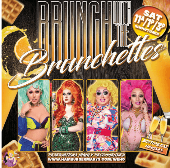 9.12 - Drag Brunch with the Brunchettes 11:00 AM Show