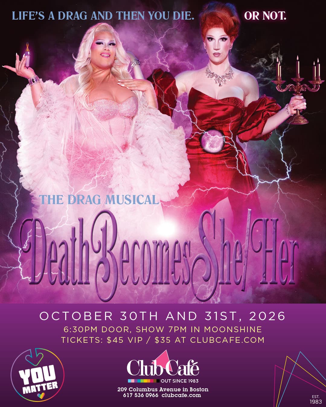 Death Becomes She/Her: The Drag Musical