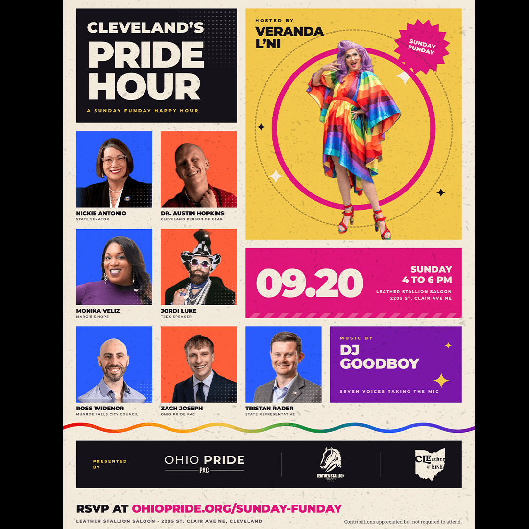 Cleveland's Pride Hour 🌈 A Sunday Funday Happy Hour!