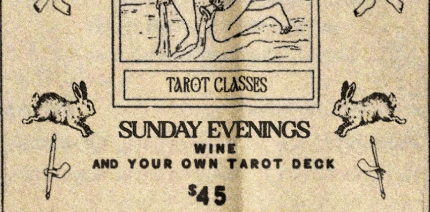 TAROT & SIP (includes your own deck to take home) - 21+