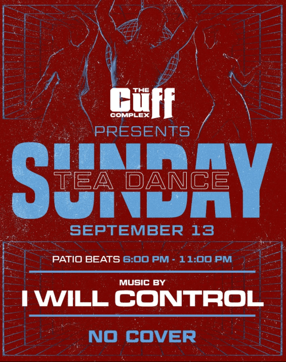 Sunday Tea Dance: I Will Control