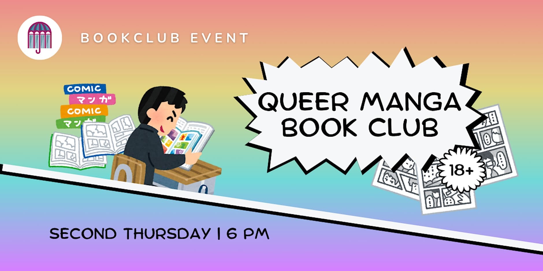 Queer Manga Book Club - 12/10
