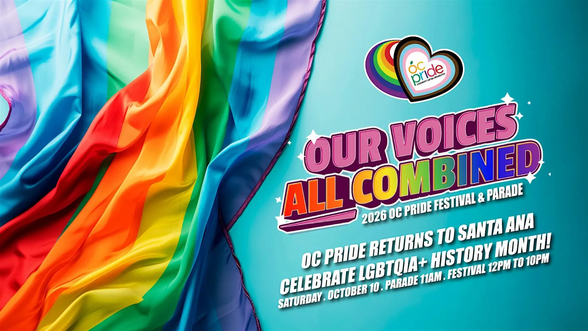 OC Pride Our Voices All Combined Festival & Parade