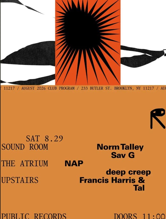 Norm Talley, Sav G / NAP & deep creep / Francis Harris & Tal