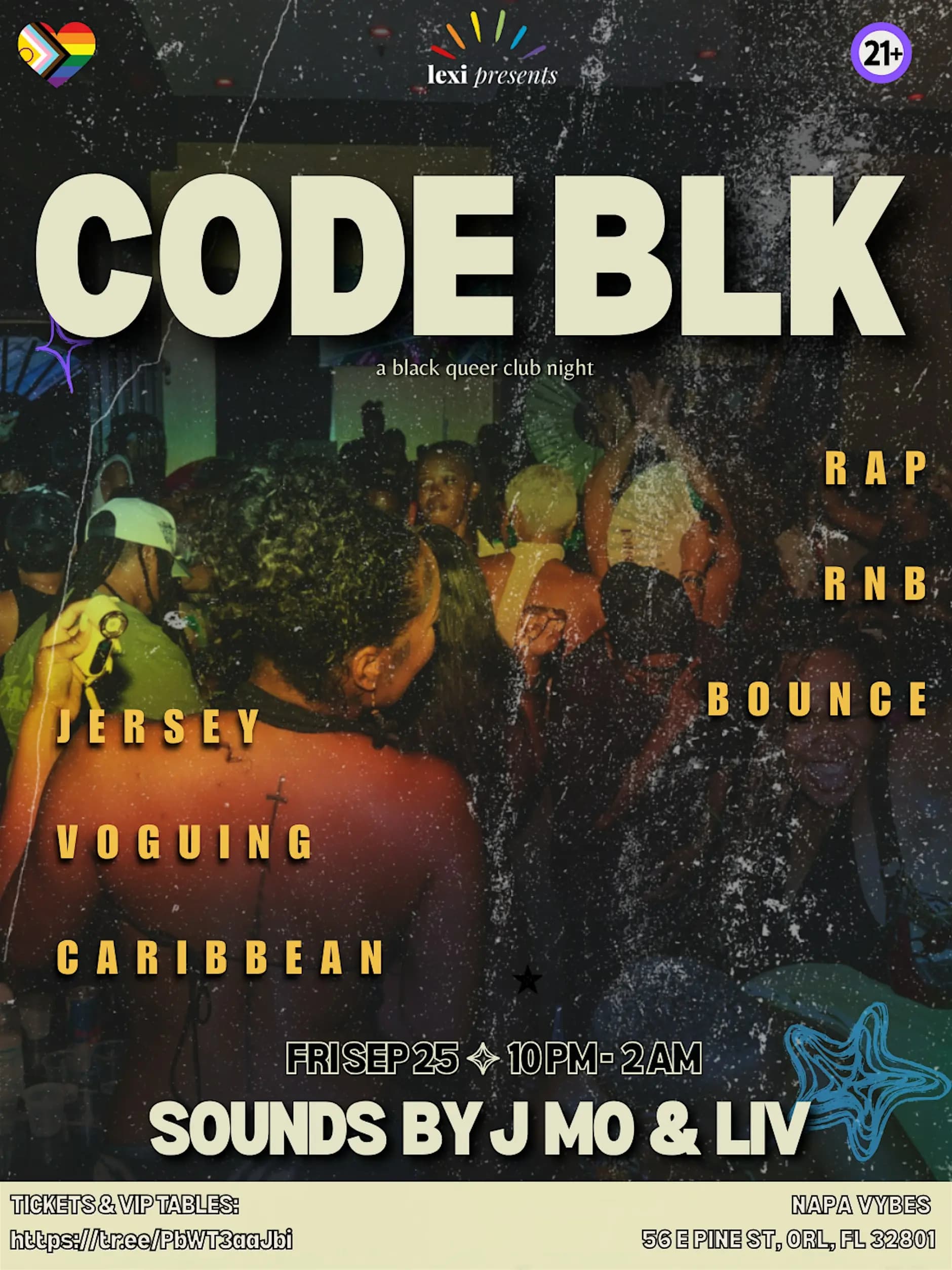 CODE BLK | A QUEER BLACK PARTY | LEXI PRESENTS