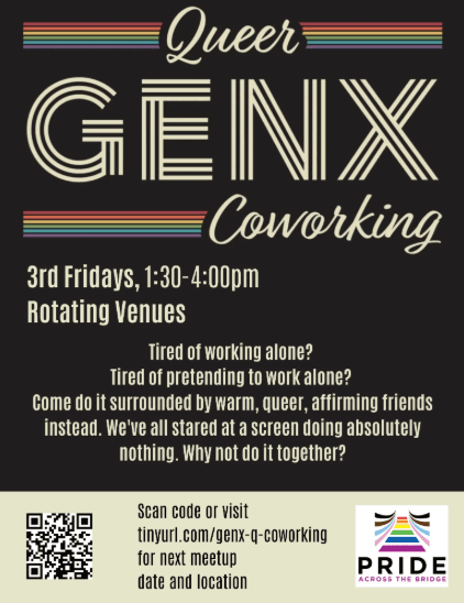 9.18 - GenX Queer Coworking