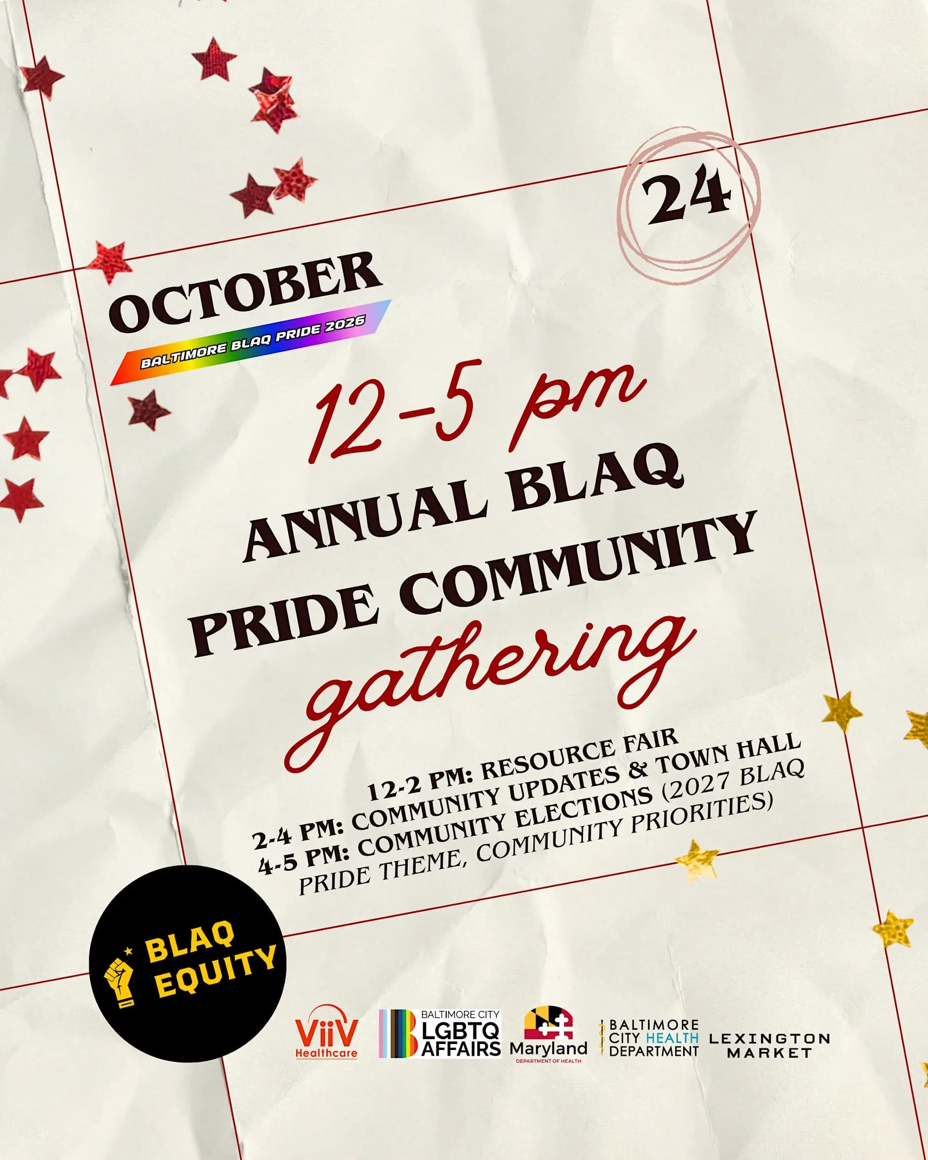 2026 Annual BLAQ Pride Community Gathering