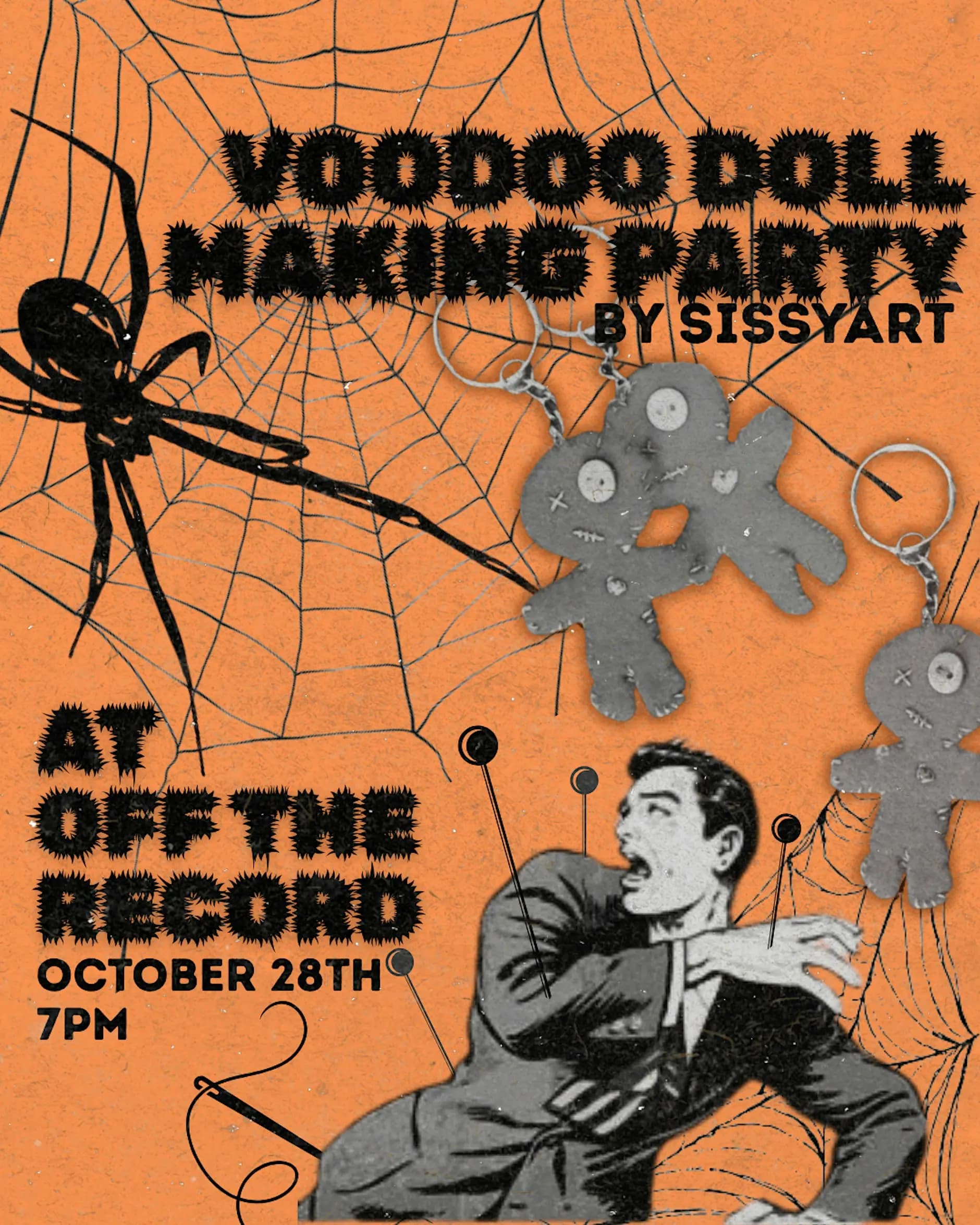 Voodoo Doll Making Party