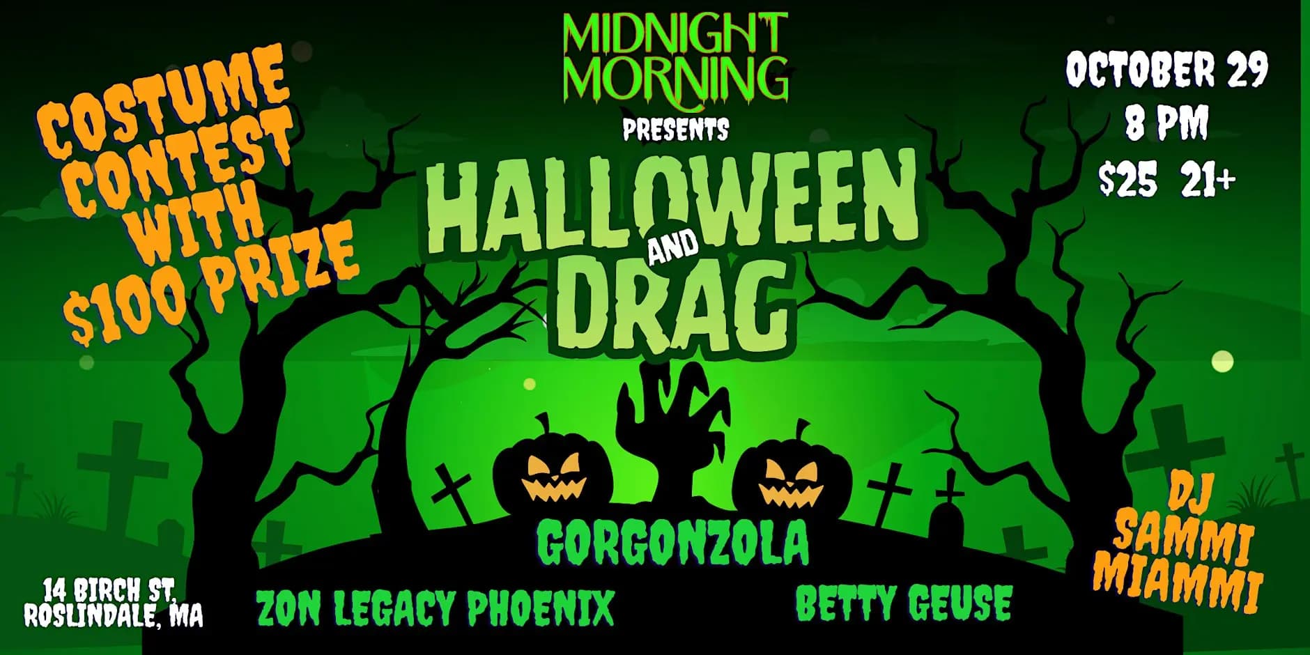 Halloween & Drag +21