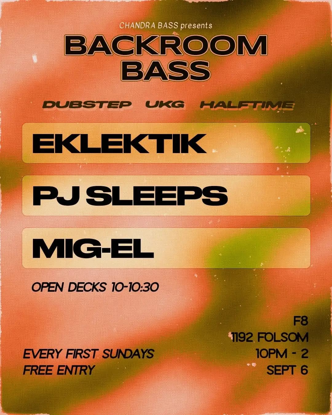 Chandra Bass presents Backroom Bass