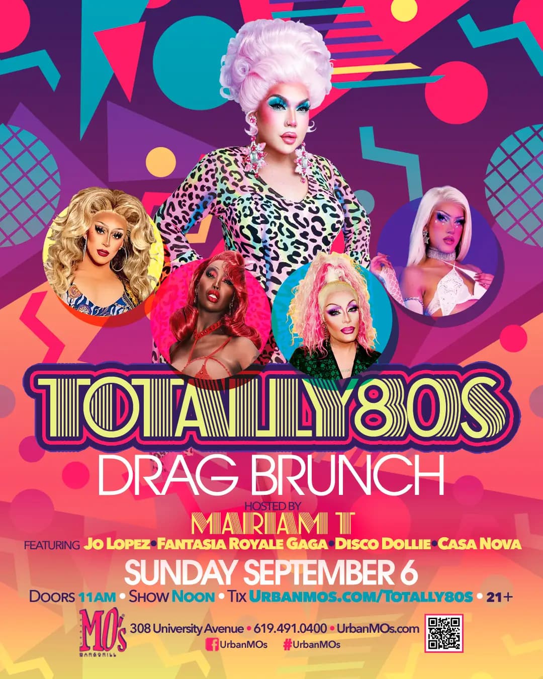 Totally 80’s Drag Brunch