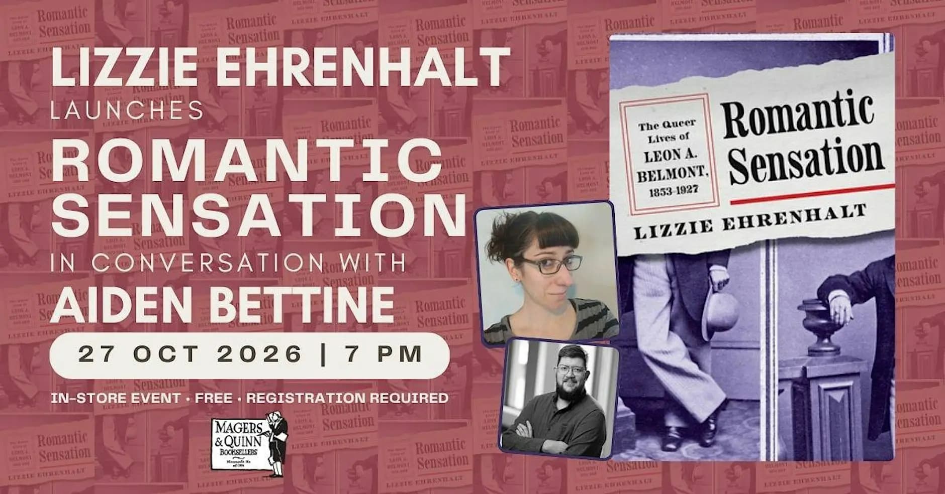 Lizzie Ehrenhalt launches Romantic Sensation with Aiden Bettine