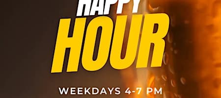 Happy Hour at Mother Clucker's Pizza 4-7 PM Weekdays - 10/28
