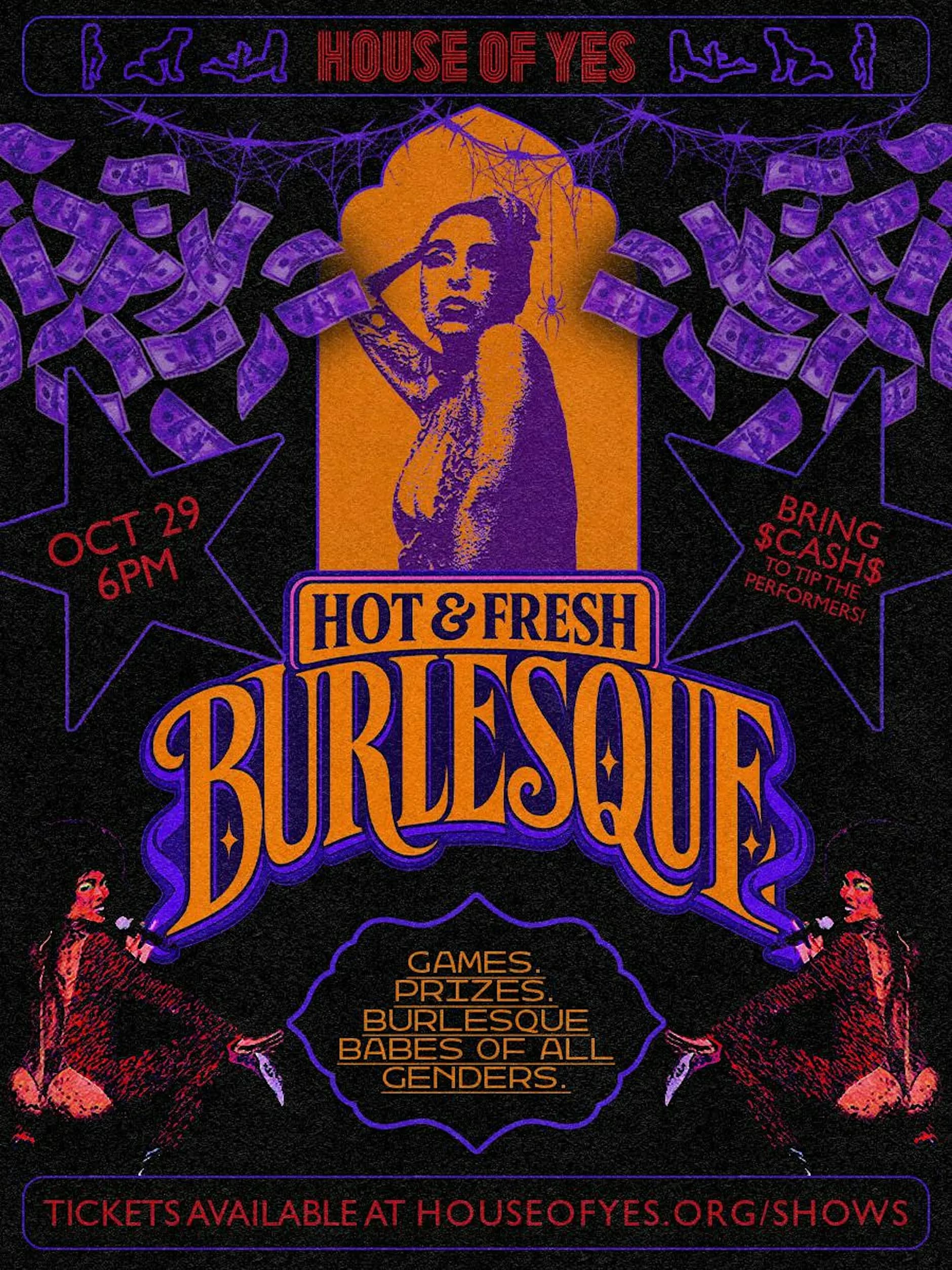 HOT & FRESH Burlesque: Halloween Edition