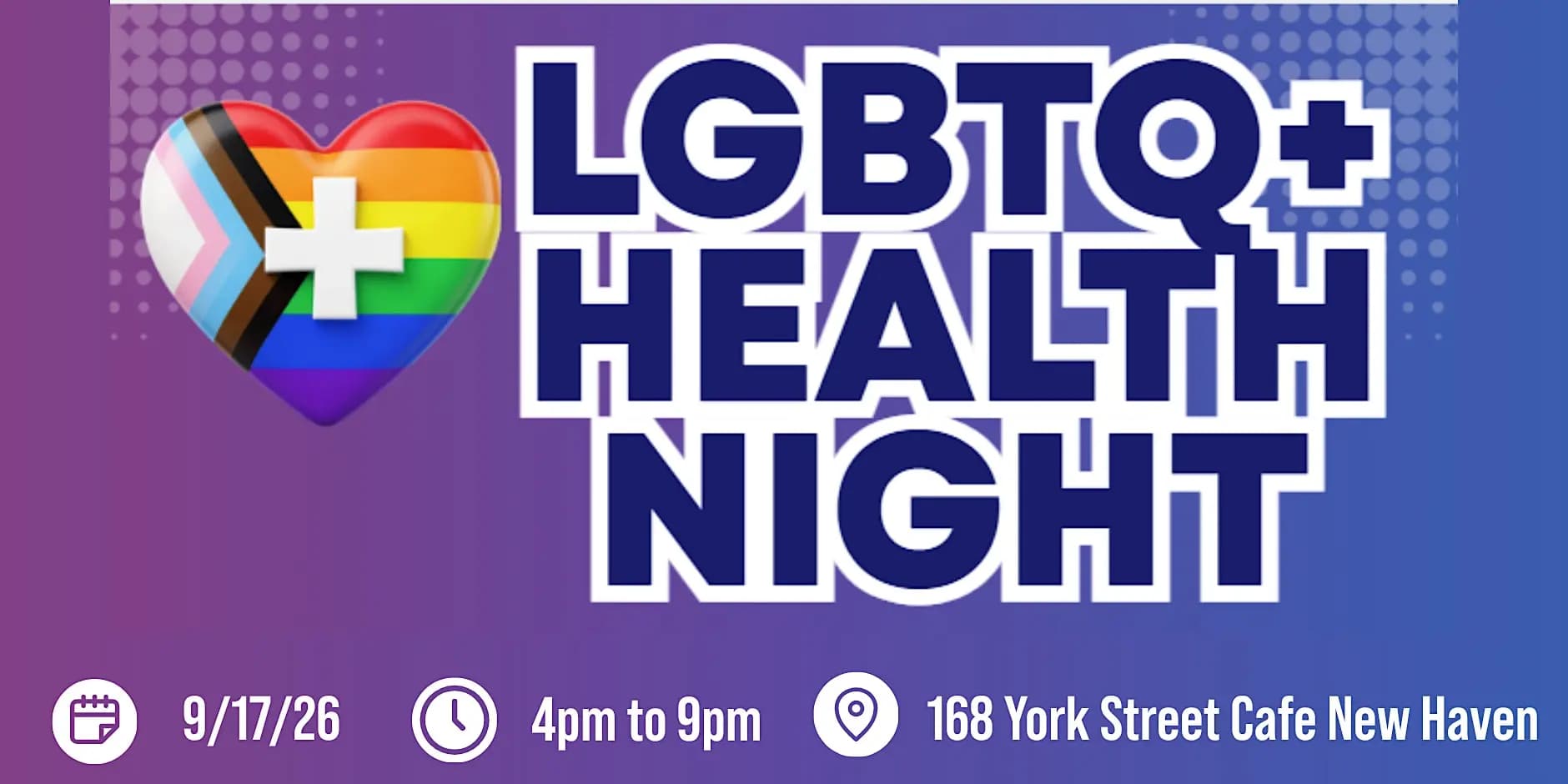LGBTQ+ Health Night at York Street Cafe