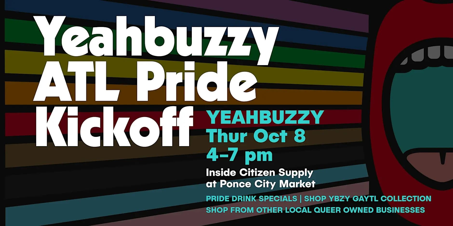 YEAHBUZZY Atlanta Pride Kickoff