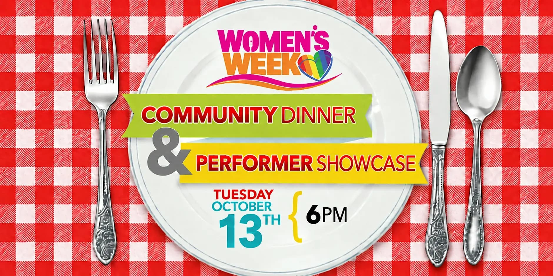 Women's Week Community Dinner & Performer's Showcase