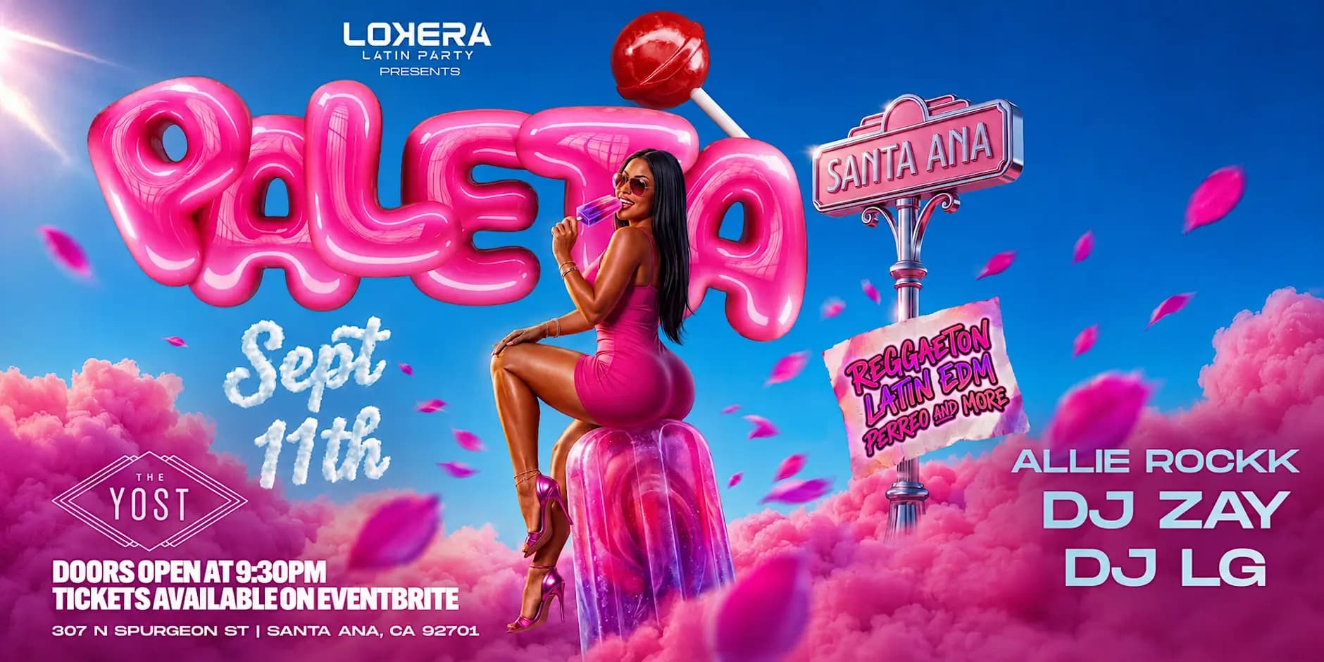 LOKERA PARTY: PRESENTS PALETA